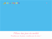 Tablet Screenshot of jeux-de-societe.info